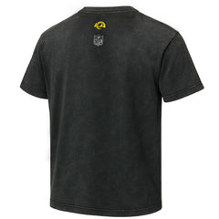 Los Angeles Rams EQUIHUA Retro T-Shirt - Black - NFL