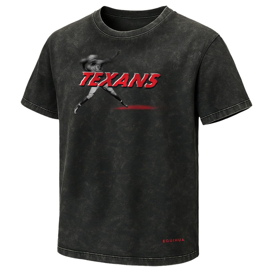 Houston Texans EQUIHUA Retro T-Shirt - Black - NFL
