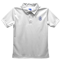 France National Team Vive La Fete Youth Solid Polo White