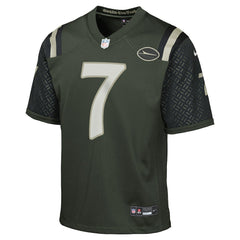 Justin Fields New York Jets Youth 2025 Rivalries Collection Game Jersey - Gotham Green - Nike