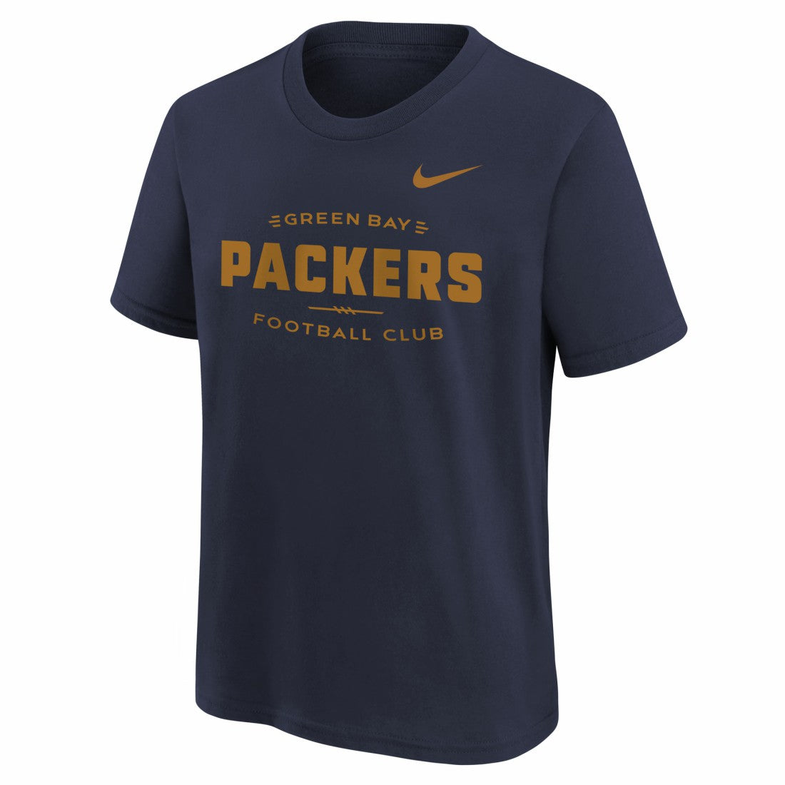 Green Bay Packers Youth Sideline Alt Pack T-Shirt - Navy - Nike
