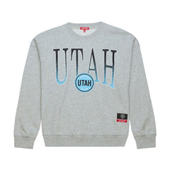 Utah Mammoth Mitchell & Ness Women's Hockey Night Sweatshirt - Heather Gray | NHL near me