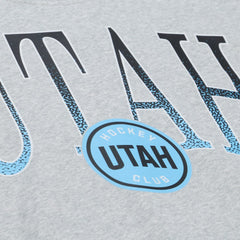 Utah Mammoth Mitchell & Ness Women's Hockey Night Sweatshirt - Heather Gray | NHL near me