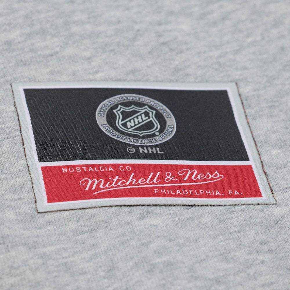 Columbus Blue Jackets Mitchell & Ness Women's Hockey Night Sweatshirt - Heather Gray | NHL sale