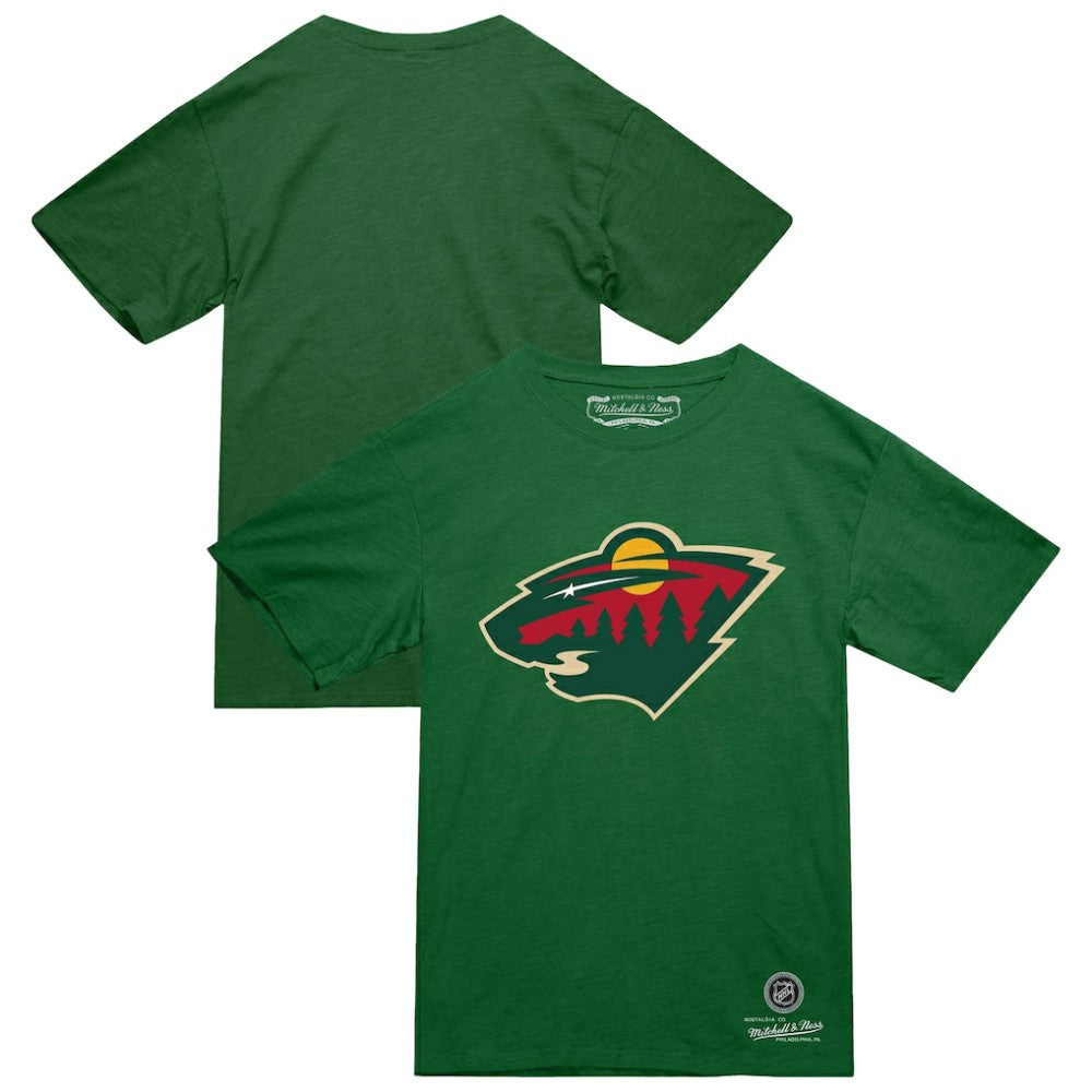 Minnesota Wild Mitchell & Ness Heritage T-Shirt - Green | NHL sale