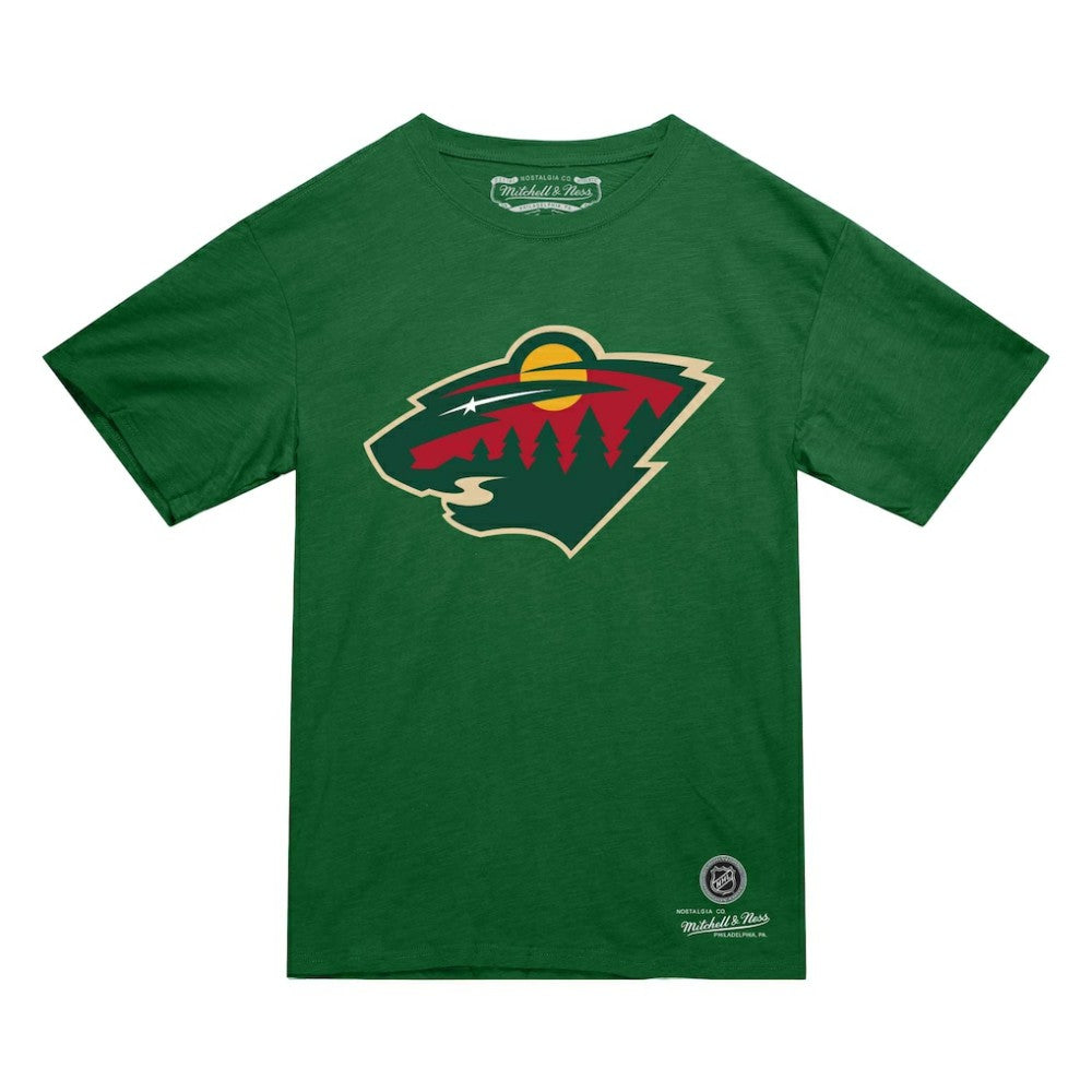Minnesota Wild Mitchell & Ness Heritage T-Shirt - Green | NHL sale
