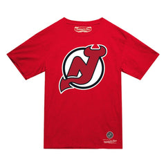 New Jersey Devils Mitchell & Ness Heritage T-Shirt - Red | NHL on sale