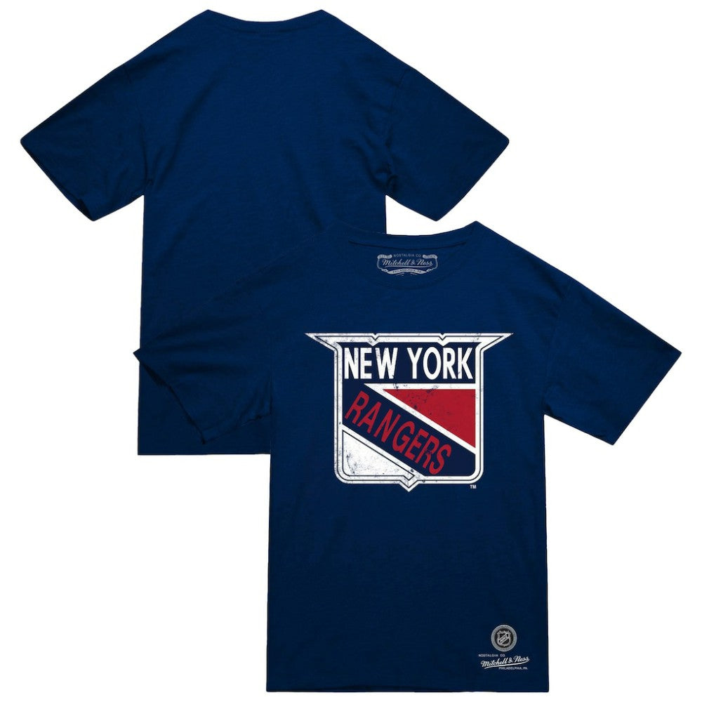 New York Rangers Mitchell & Ness Heritage T-Shirt - Navy | NHL Lifestyle