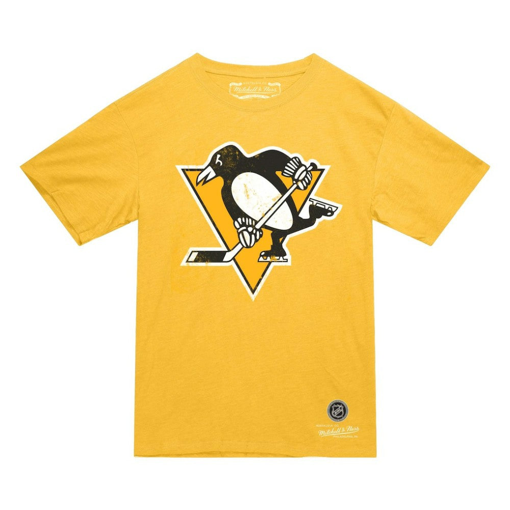 Pittsburgh Penguins Mitchell & Ness Heritage T-Shirt - Gold | NHL sale