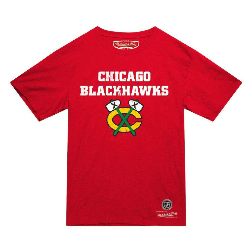 Chicago Blackhawks Mitchell & Ness Heritage T-Shirt - Red | NHL sale