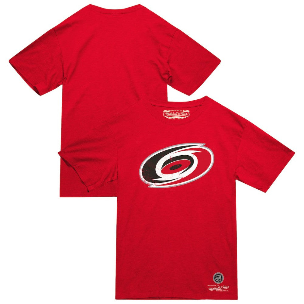 Carolina Hurricanes Mitchell & Ness Heritage T-Shirt - Red | NHL near me