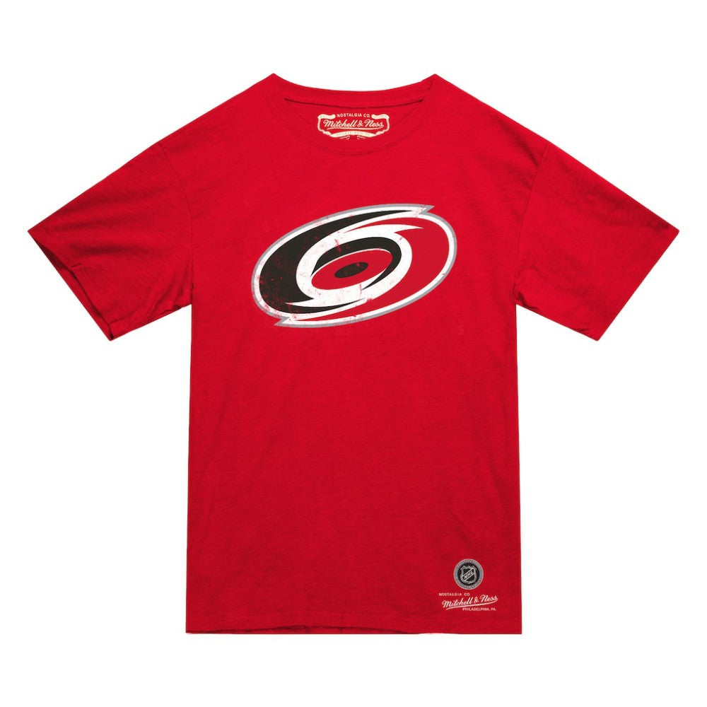 Carolina Hurricanes Mitchell & Ness Heritage T-Shirt - Red | NHL near me