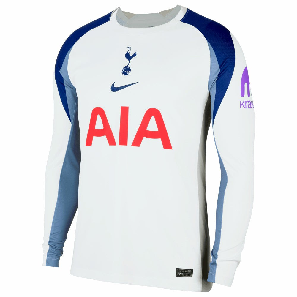 Nike - Richarlison Tottenham Hotspur 2025/26 Home Replica Long Sleeve Player Jersey - White