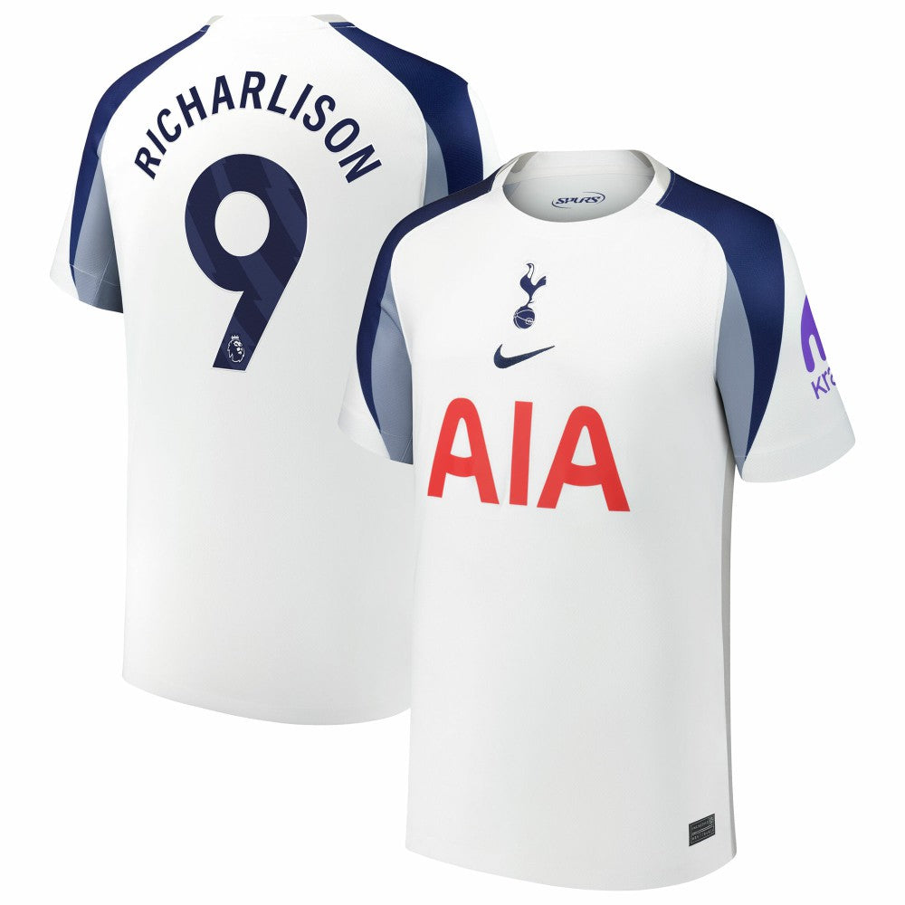 Nike - Richarlison Tottenham Hotspur Youth 2025/26 Home Replica Player Jersey - White