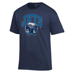 Winnipeg Jets Champion Helmet T-Shirt - Navy | NHL discount