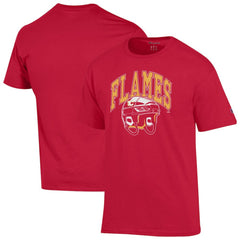 Calgary Flames Champion Helmet T-Shirt - Red | NHL discount