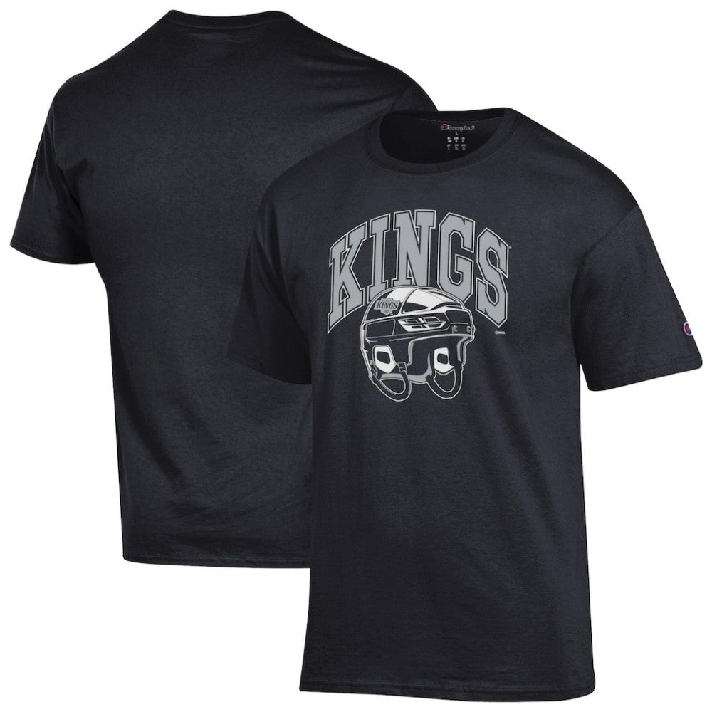 Los Angeles Kings Champion Helmet T-Shirt - Black | NHL sale