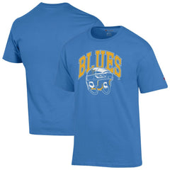 St. Louis Blues Champion Helmet T-Shirt - Blue | NHL Clearance