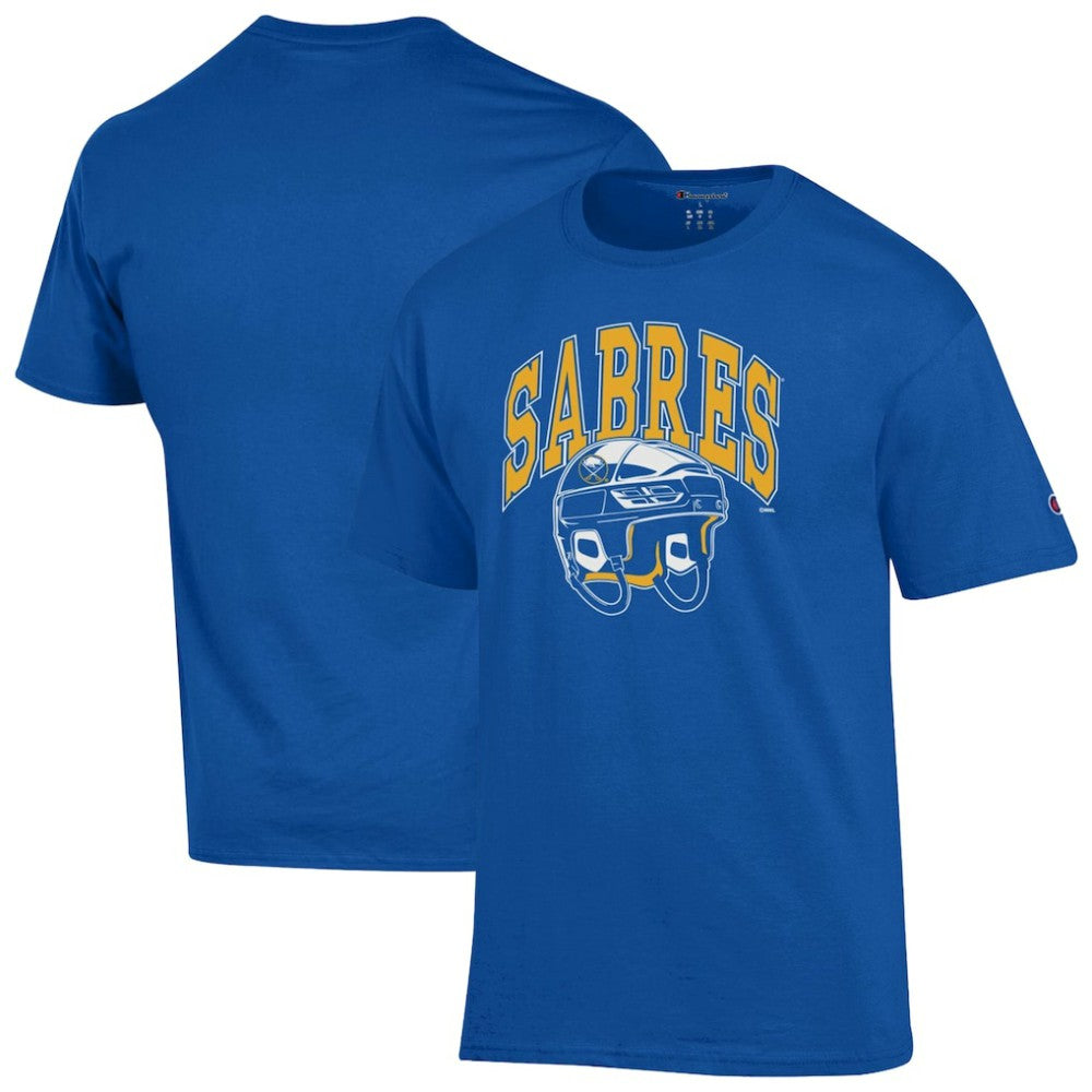 Buffalo Sabres Champion Helmet T-Shirt - Royal | NHL online