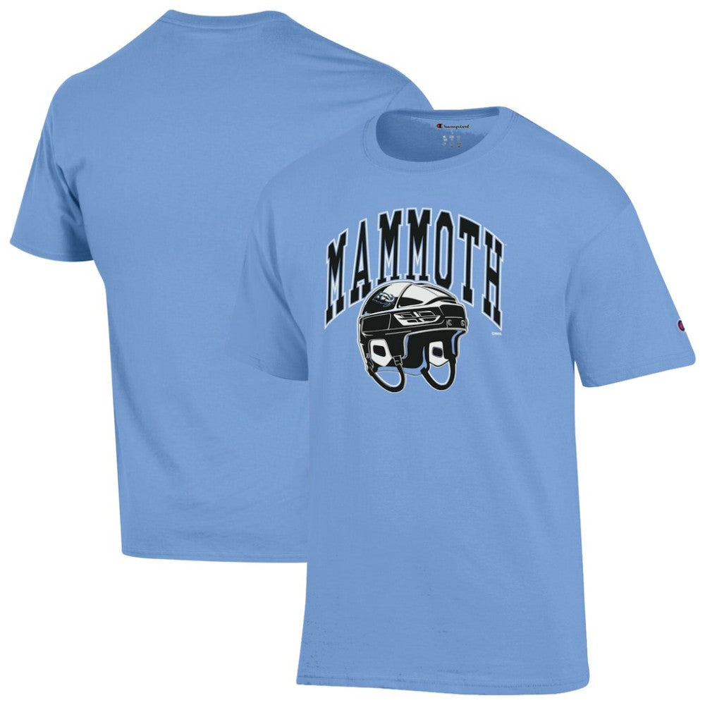 Utah Mammoth Champion Helmet T-Shirt - Blue | NHL Clearance