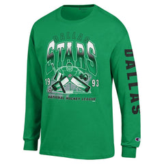 Dallas Stars Champion Long Sleeve Jersey T-Shirt - Kelly Green | NHL near me