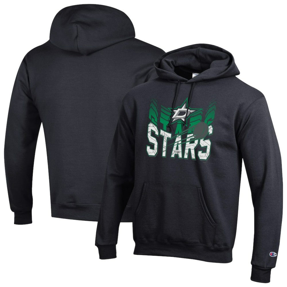 Dallas Stars Champion Powerblend Hoodie - Black | NHL near me