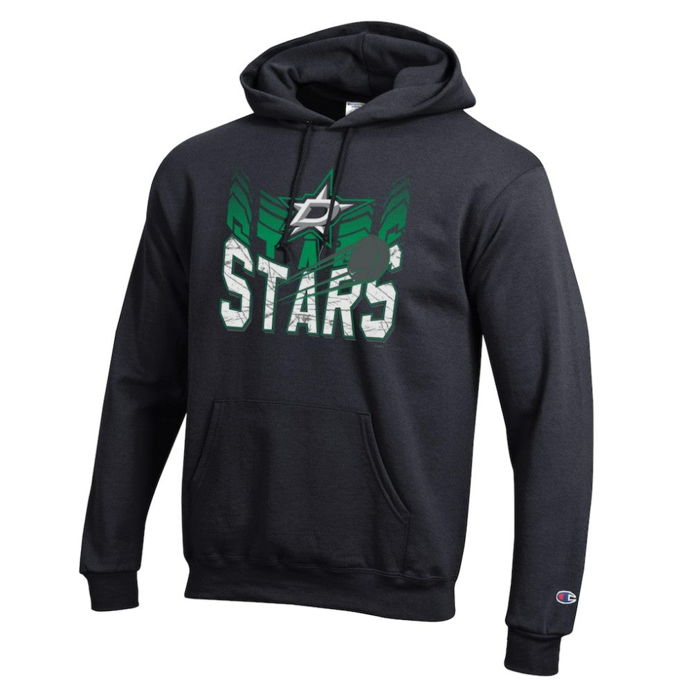 Dallas Stars Champion Powerblend Hoodie - Black | NHL near me