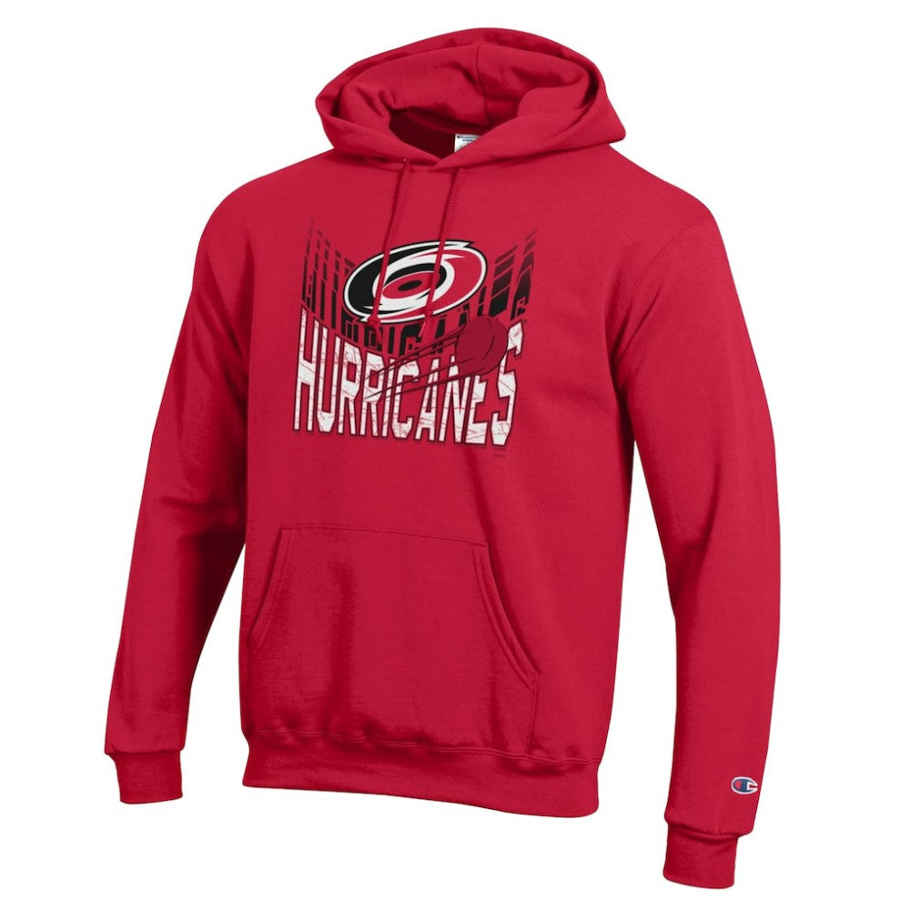 Carolina Hurricanes Champion Powerblend Hoodie - Red | NHL Lifestyle