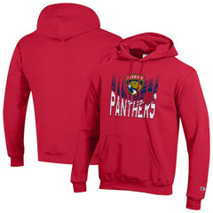 Florida Panthers Champion Powerblend Hoodie - Red | NHL Lifestyle