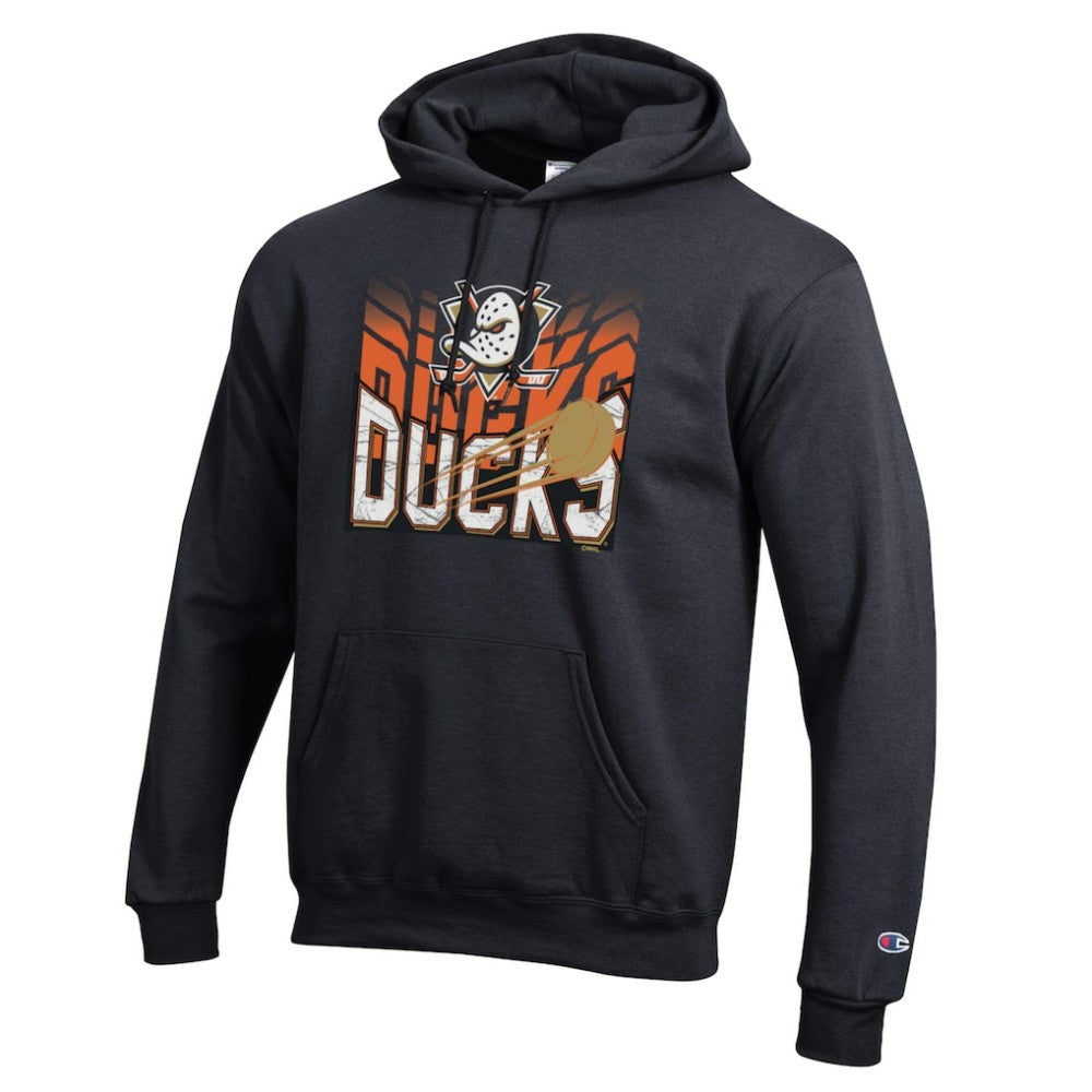Anaheim Ducks Champion Powerblend Hoodie - Black | NHL on sale
