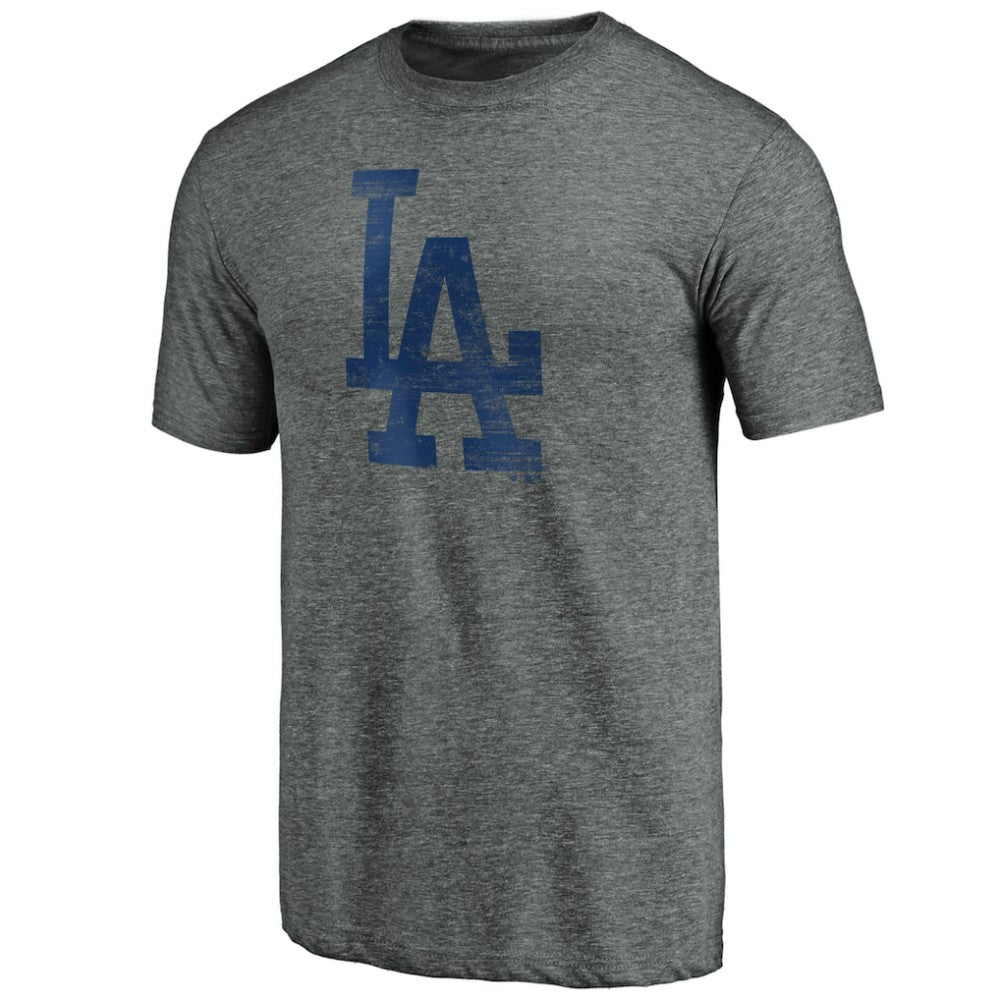 Los Angeles Dodgers Weathered Logo Tri-Blend T-Shirt Outlet