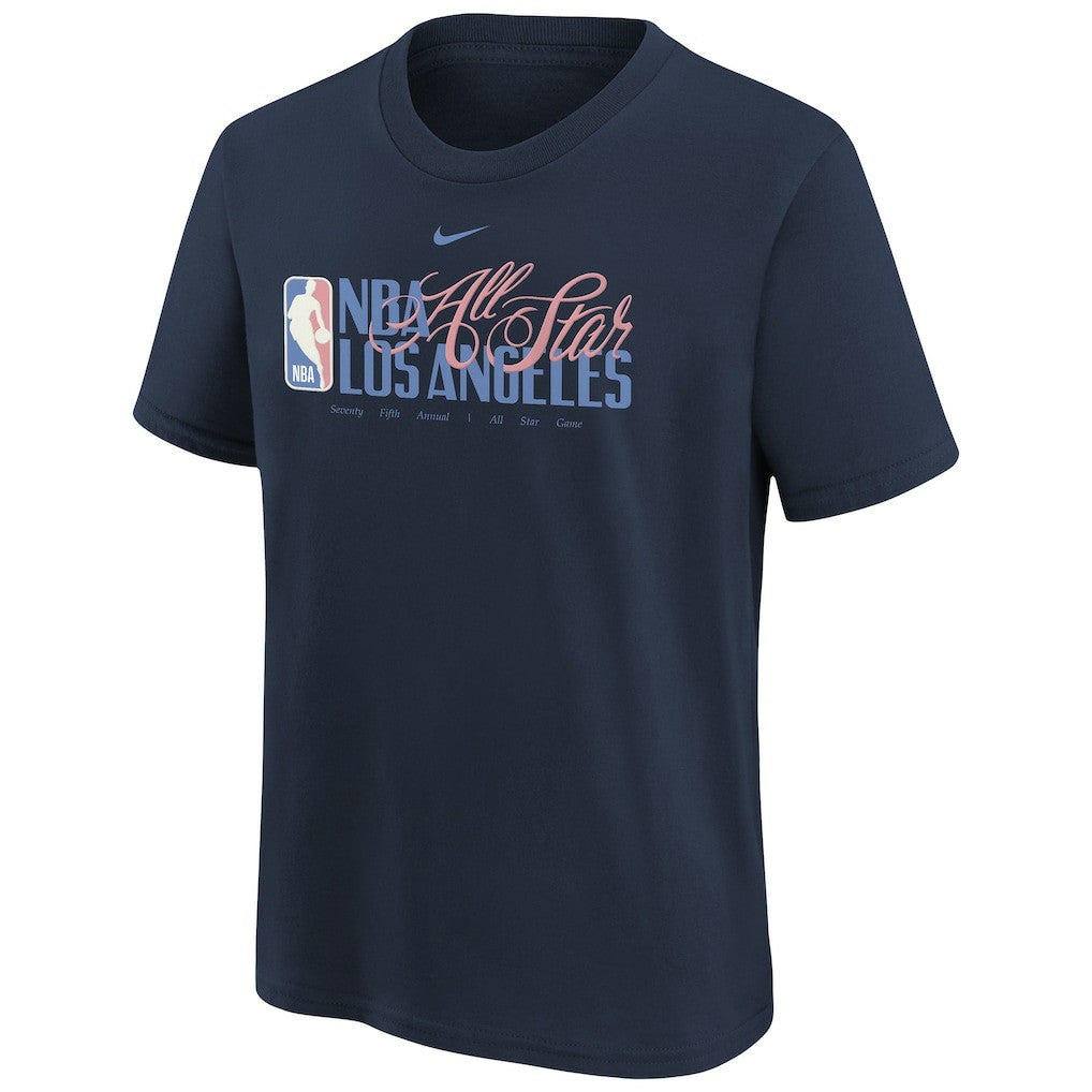 Nike  Youth 2026 NBA All-Star Game Wordmark Max90 T-Shirt Navy
