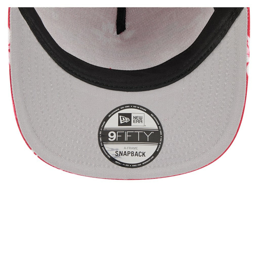 Kansas City Chiefs New Era Palm Print A-Frame 9FIFTY Snapback Hat - Red - NFL