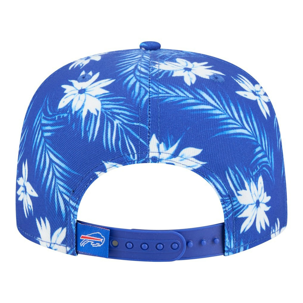 Buffalo Bills New Era Palm Print A-Frame 9FIFTY Snapback Hat - Royal - NFL