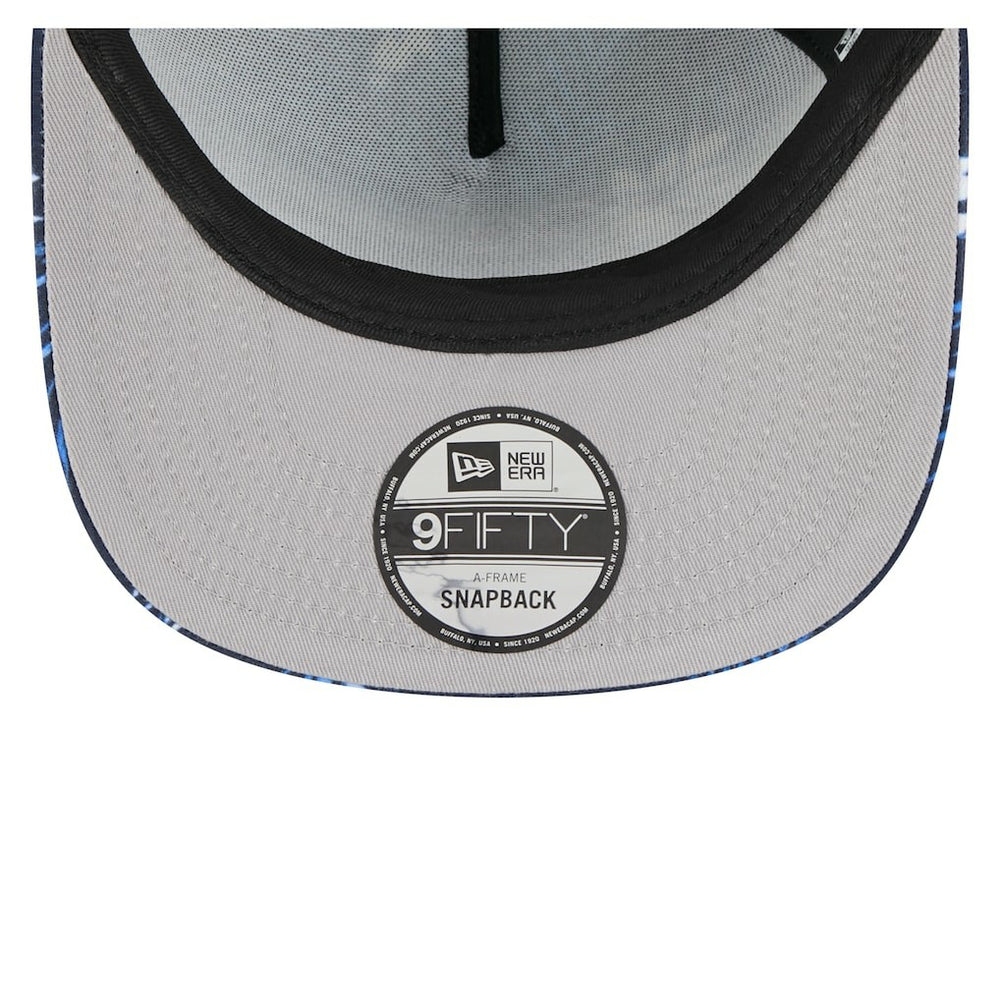 Chicago Bears New Era Palm Print A-Frame 9FIFTY Snapback Hat - Navy - NFL