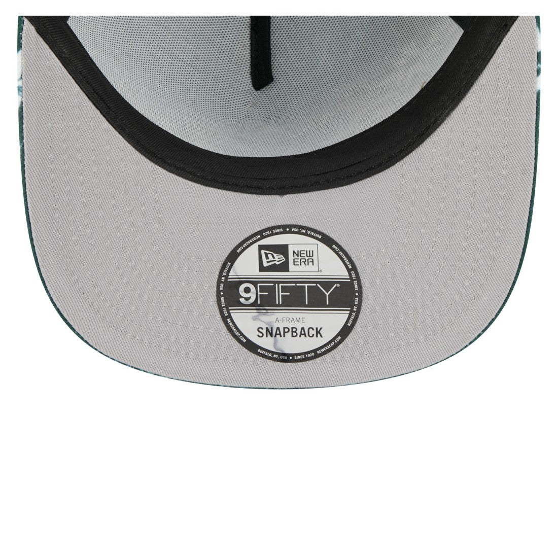 Green Bay Packers New Era Palm Print A-Frame 9FIFTY Snapback Hat - Green - NFL
