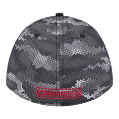 Washington Commanders New Era Camo A-Frame 39THIRTY Flex Hat - Black - NFL