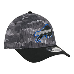 Buffalo Bills New Era Camo A-Frame 39THIRTY Flex Hat - Black - NFL
