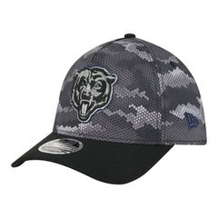 Chicago Bears New Era Camo A-Frame 39THIRTY Flex Hat - Black - NFL