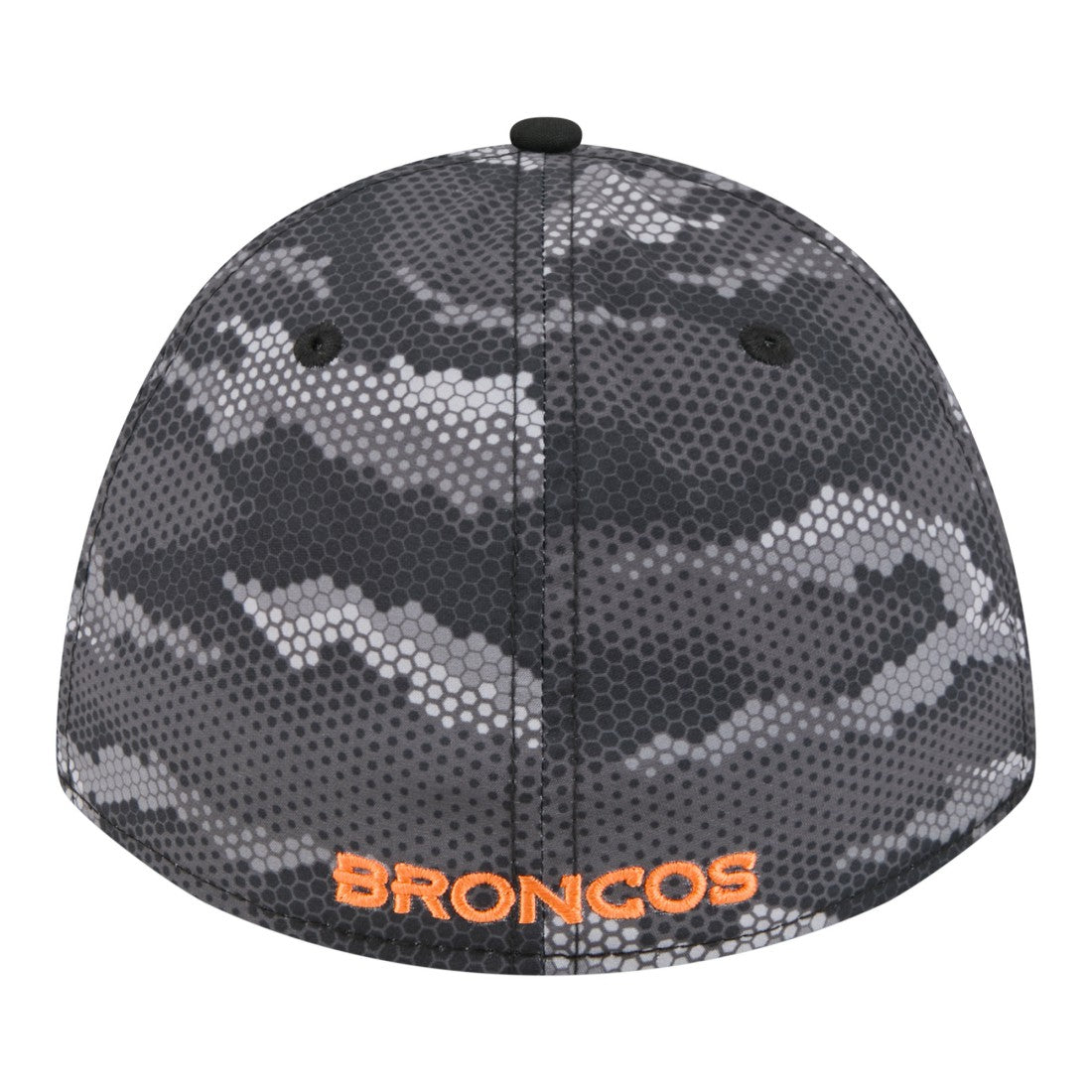 Denver Broncos New Era Camo A-Frame 39THIRTY Flex Hat - Black - NFL
