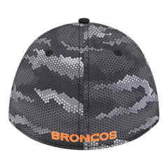 Denver Broncos New Era Camo A-Frame 39THIRTY Flex Hat - Black - NFL