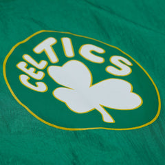 Mitchell & Ness Boston Celtics Playmaker Full-Zip Hooded Windbreaker Jacket Kelly Green