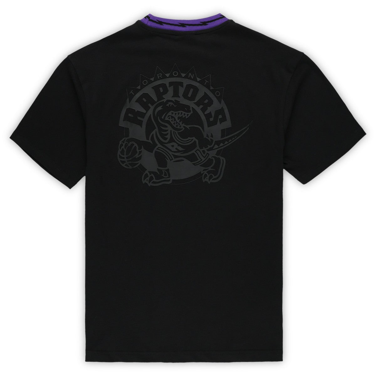 Mitchell & Ness Toronto Raptors Unisex Playmaker Vintage Logo T-Shirt Black