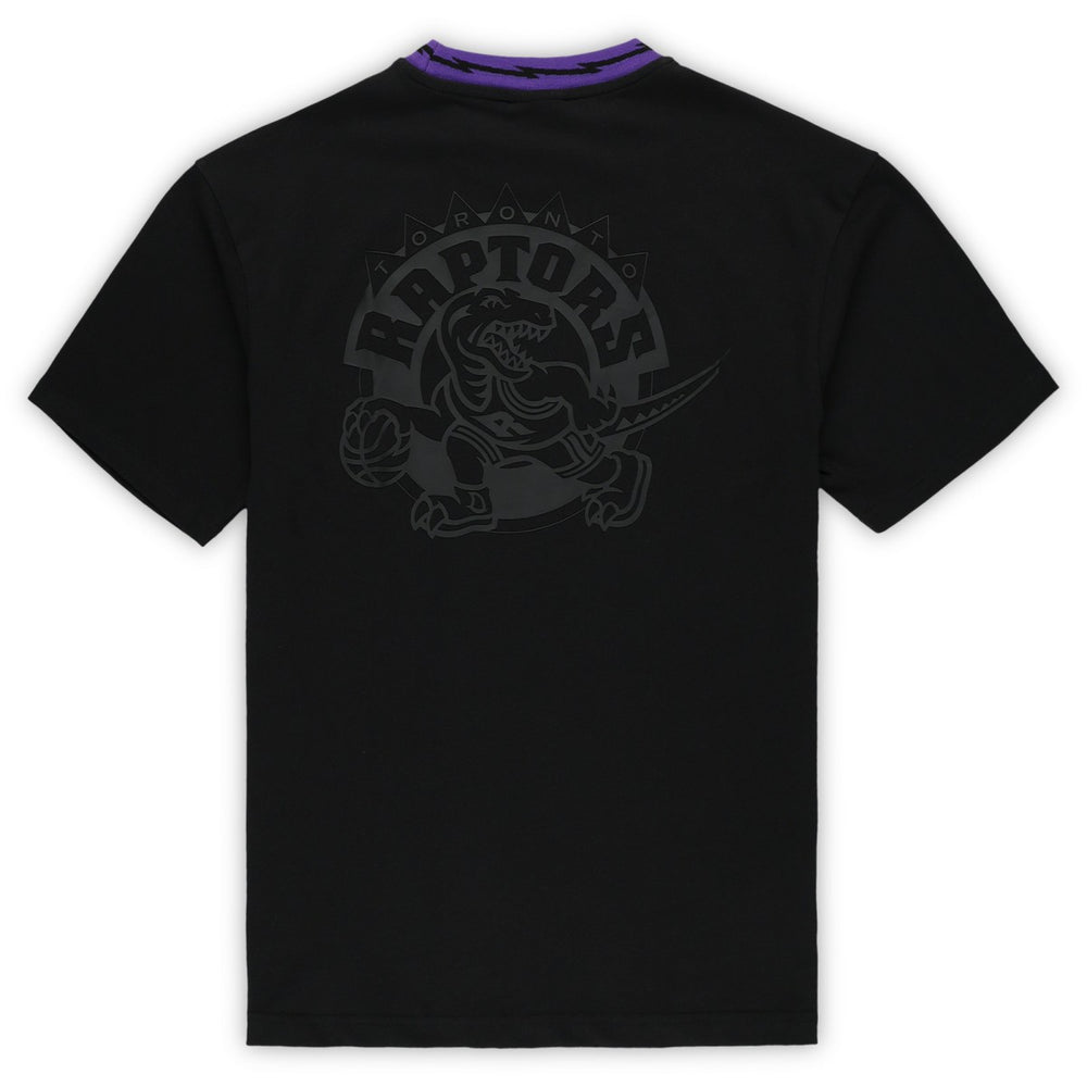 Mitchell & Ness Toronto Raptors Unisex Playmaker Vintage Logo T-Shirt Black