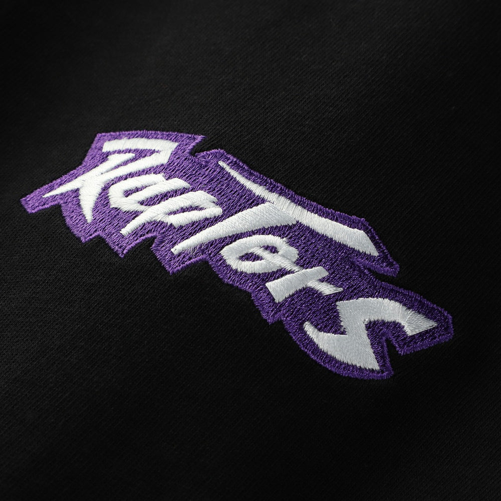 Mitchell & Ness Toronto Raptors Unisex Playmaker Vintage Logo T-Shirt Black