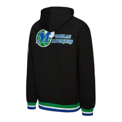 Mitchell & Ness Dallas Mavericks Unisex Vintage Heavyweight Hoodie Black