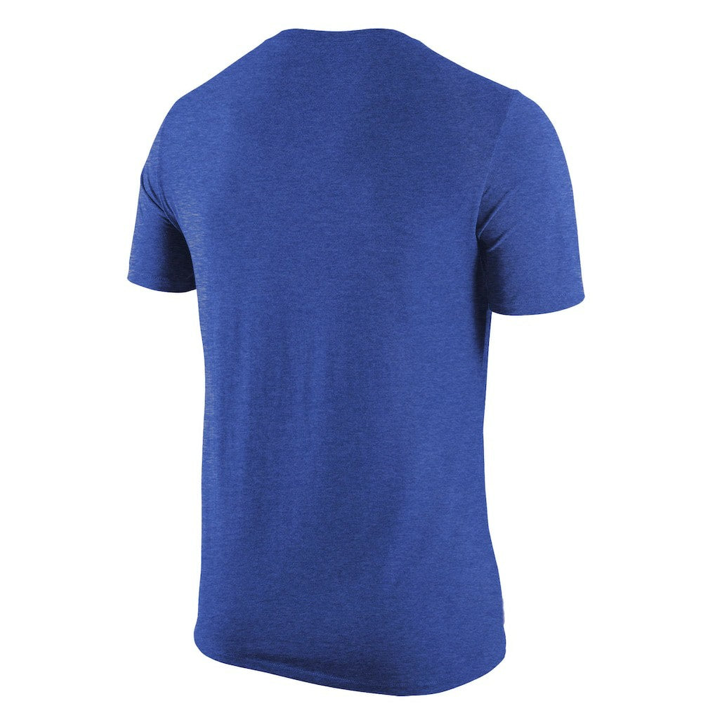 Nike New York Knicks Tri-Blend T-Shirt Heather Royal