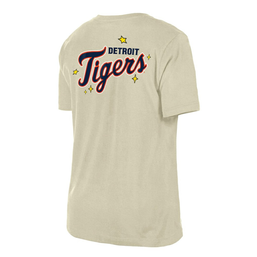 Detroit Tigers New Era Women's Stars & Cap T-Shirt Near Me
