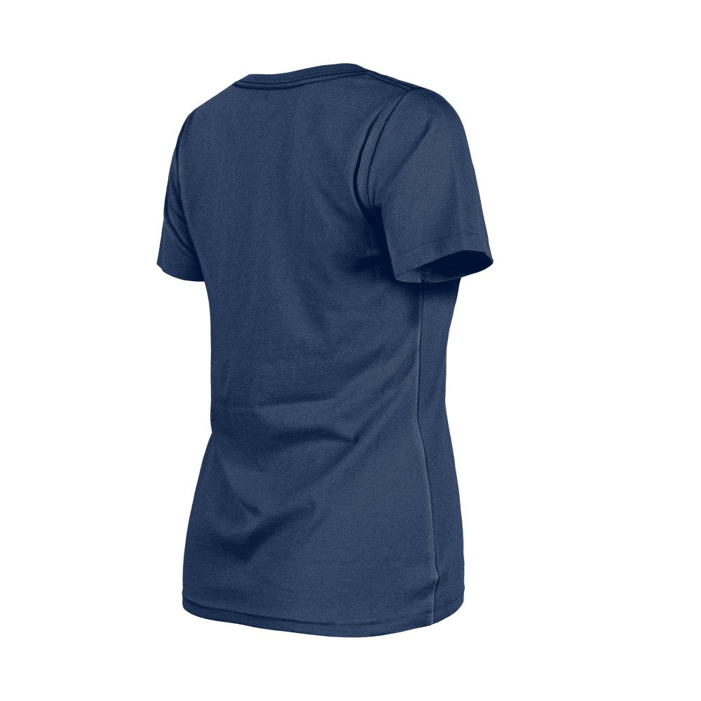 Milwaukee Brewers New Era Women's Little Miss 2 V-Neck T-Shirt for sale