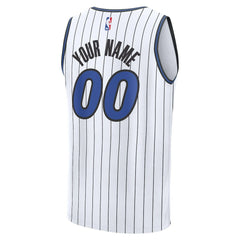 Fanatics Orlando Magic Youth Fast Break Replica Custom Jersey Association Edition White